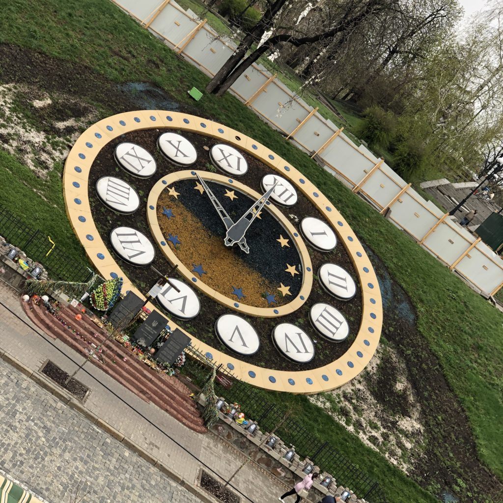 Flower Clock - Kiev