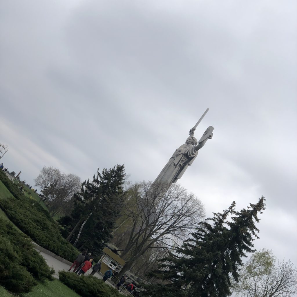 Estátua da Mãe Pátria - Kiev